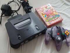 Japansk Nintendo 64 med til...