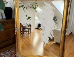 Stor spegel 110 x 140 cm gu...
