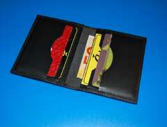 Handgjord vikt plånbok med...