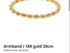 guld armband 18k