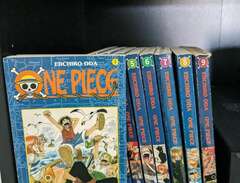 One Piece Volymer 1-8 På Sv...