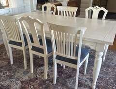 köksbord med 6 stolar