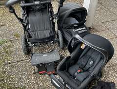 Barnvagnspaket med babyskydd