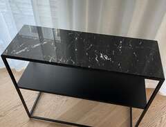Avlastningsbord svart marmor