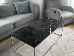 Soffbord med marmorskiva