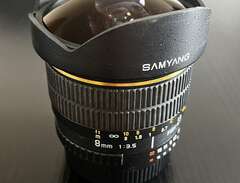 Samyang Fish-eye 8mm f/3.5...