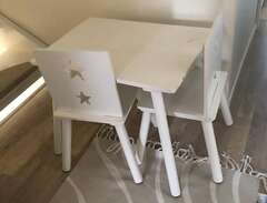 kids concept barnbord 2 stolar