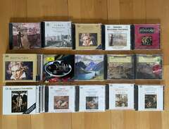CD- skivor med klassisk musik