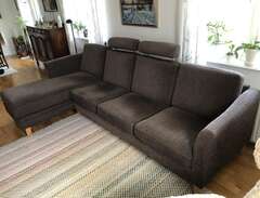 3-sitssoffa med divan