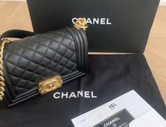 Chanel Boy Bag svart small
