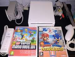 Wii med New super Mario Bro...