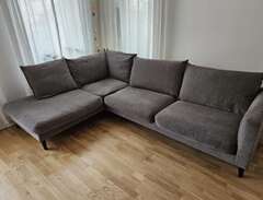 Mio soffa, superfin. grå di...