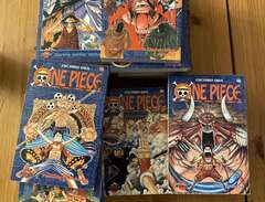 35 One Piece böcker säljes