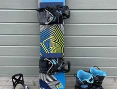 Burton snowboard och boots...