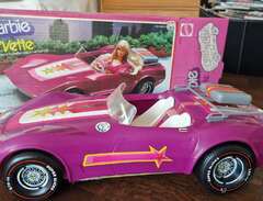 Barbie sportbil Retro 70-tal