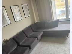 Tresitsig divan soffa