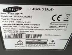 Samsung 50” plasma-tv