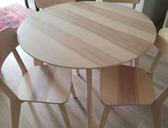 IKEA Lisabo köksbord +4 stolar