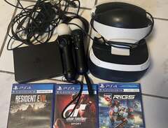 Playstation VR med 3 spel