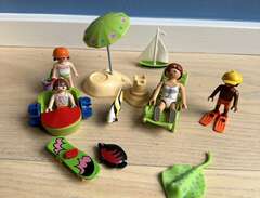 Familj på semester Playmobil