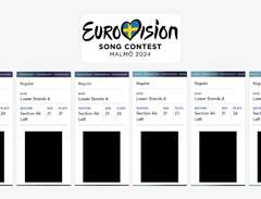 Värde 795:- Eurovision Semi...