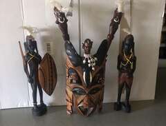 afrikanska träfigurer
