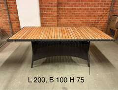 Nytt artwood utebord / bord