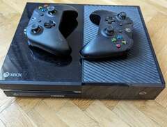 Xbox One med 2 kontroller