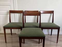 4 st vintage-stolar i trä,...
