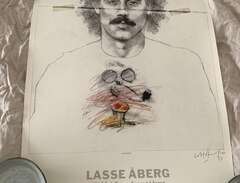 Lasse Åberg självporträtt