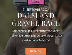 Startavgift Dalsland Gravel...