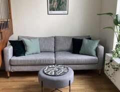 soffa Ikea Karlstad 3-sits