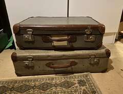 gamla resväskor
