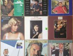 LP-Skivor Vinyl Country & W...