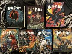 Harry Potter böcker - hela...