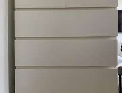 Ikea malm byrå 6 lådor inkl...