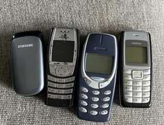 4 gamla mobiler