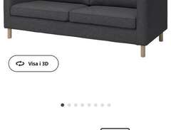Soffa IKEA, ljusgrå