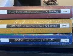 Harry Potter böcker 1-3