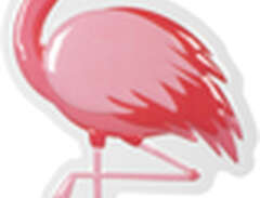 Flamingo Vägg- / Dörrdekora...