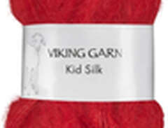 Kid/Silk Garn 25 g Röd 350...