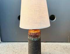 Bordslampa retro keramik