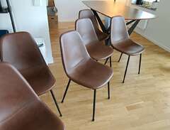 Stolar "Chair Forms" brunt 6st