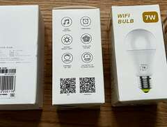 5 st. Wifi Smarta lampor