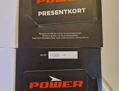 Presentkort - Power