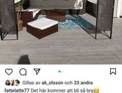 paviljong + tak från IKEA o...