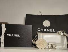 Chanel boy bag small irides...
