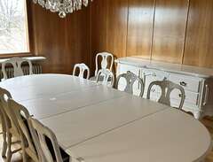 Matgrupp: matbord , 12 stol...