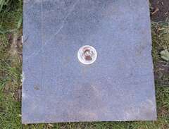 Svart Granit platta