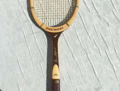 Vintage trä tennisrack Bria...